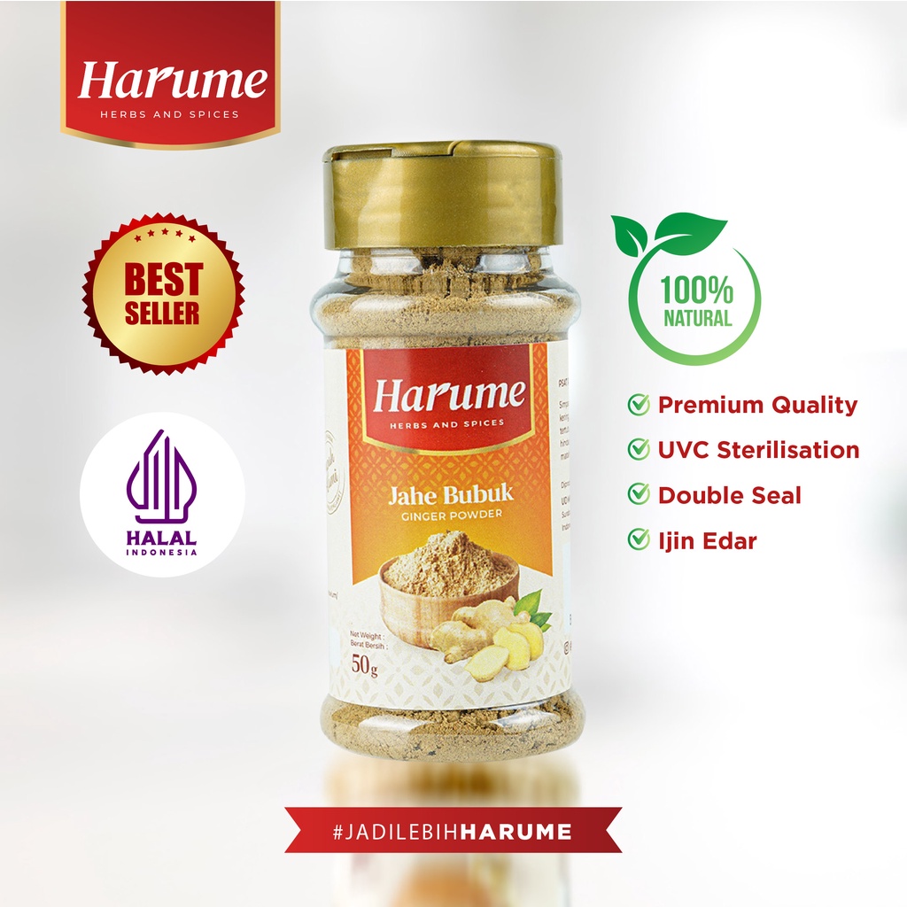 

HARUME - Jahe Bubuk (Ginger Powder)