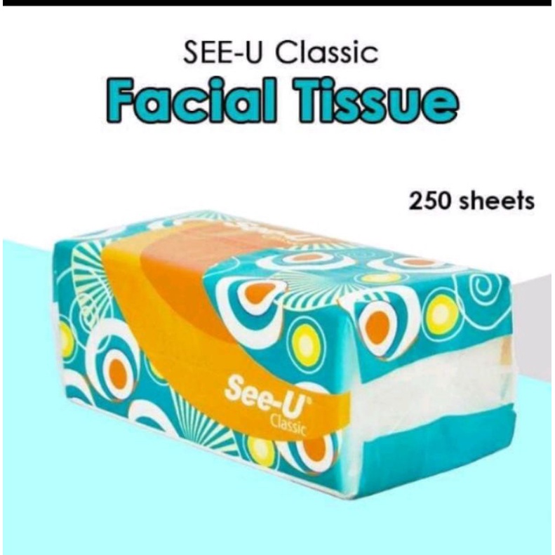 Tisu tissue See U 250 sheet 2ply PROMO