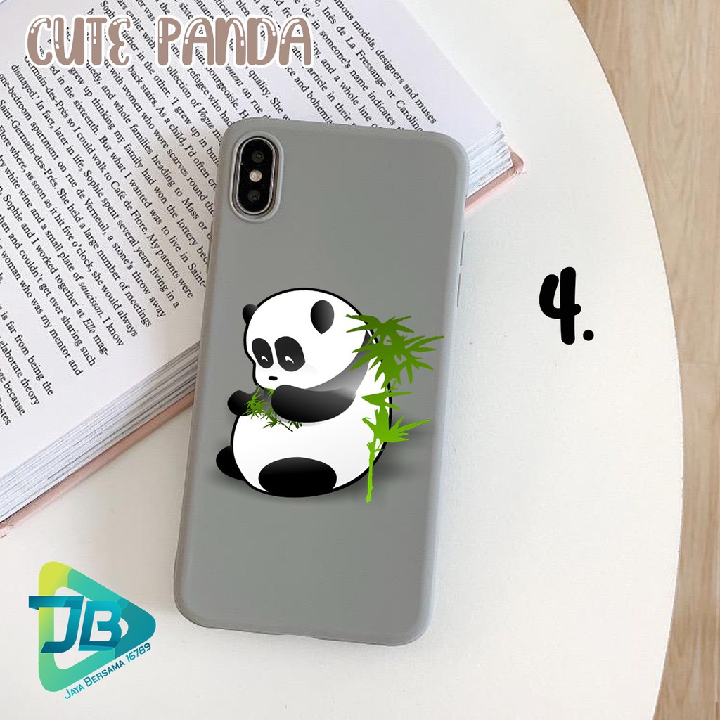 SOFTCASE CUTE PANDA OPPO A3S A31 A52 A92 A37 A83 F1S F11 PRO RENO JB3390