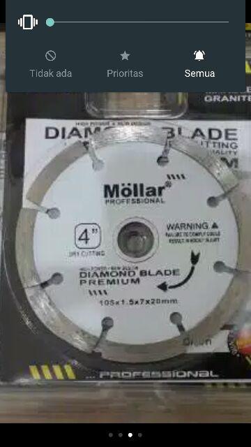 Diamond Blade Wet Mata Gerinda Pisau Keramik Basah Mollar Premium 4