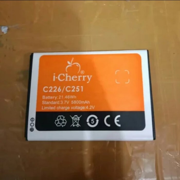 Battery Batre Baterai i-Cherry Icherry C226 C251 C225 C219 C232