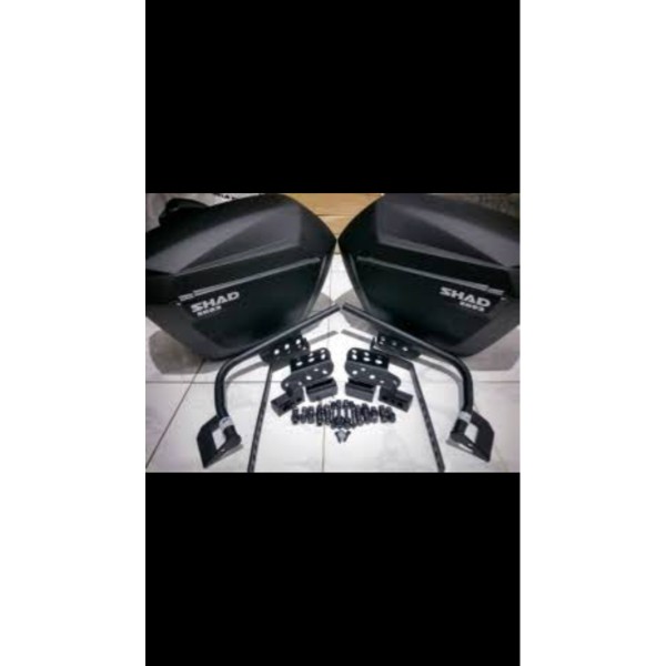 sidebox shad sh23/side box shad sh23+bracket original shad