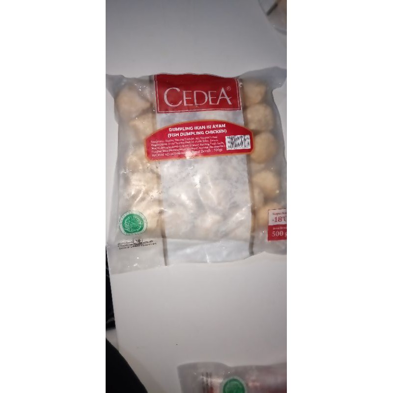 

Cedea Dumpling isi Ayam 500gr