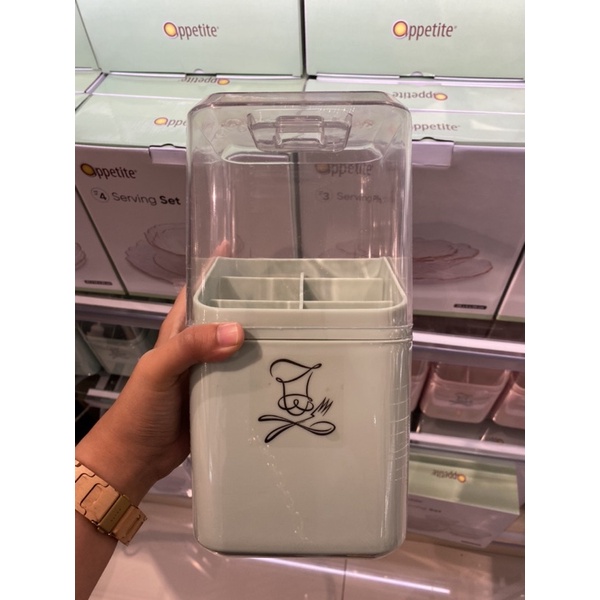 INFORMA CUTLERY HOLDER CHEF (TEMPAT PENYIMPAN ALAT MAKAN SENDOK GARPU)
