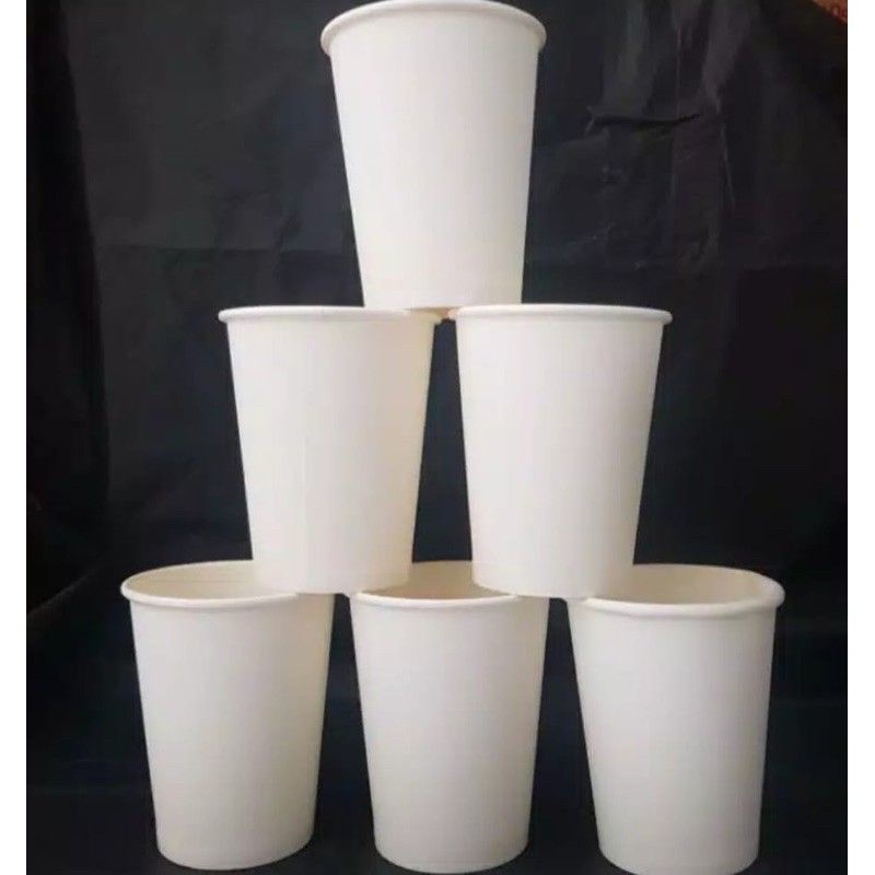 Paper Cup Motif 9oz /Gelas Kertas Kopi Tahan panas Isi 50pcs