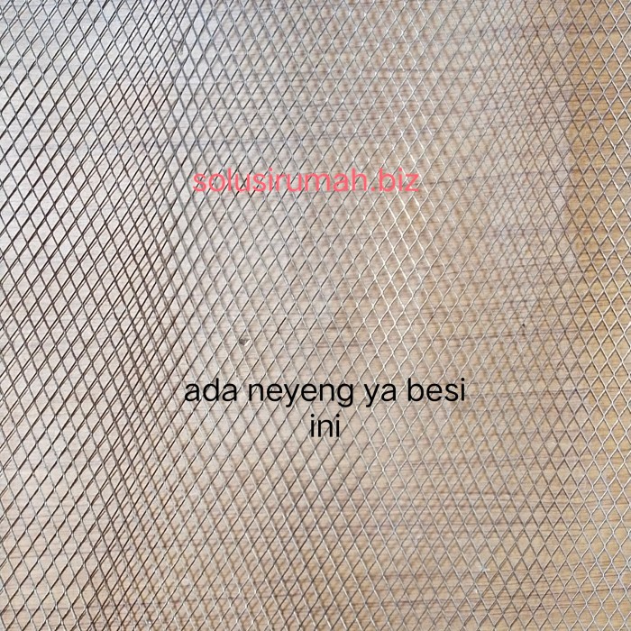 KAWAT MESH EXPANDA CUSTOM /100cm 10x21mm BESI HITAM EXPANDED METAL cut