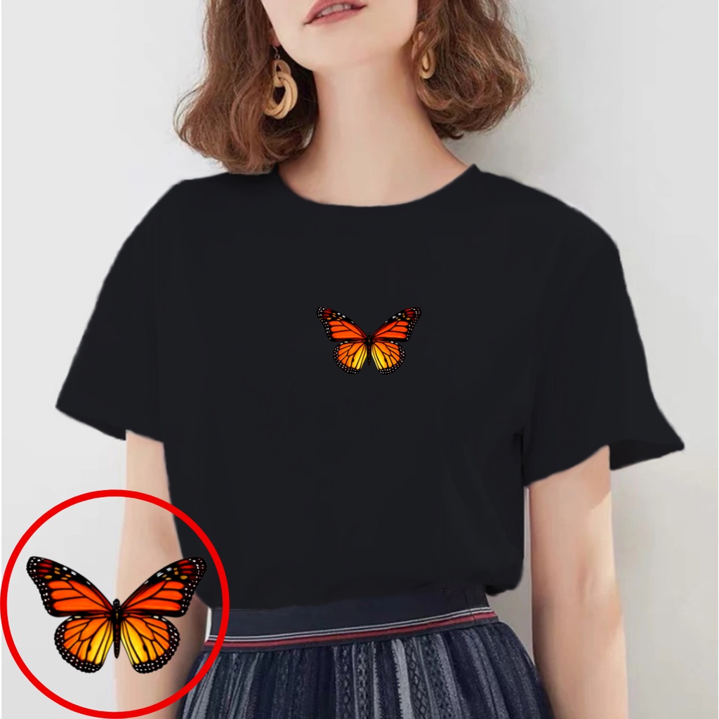 SPOTLIGHT_ID - BAJU KAOS WANITA KUPU-KUPU , T SHIRT WANITA KUPU-KUPU , KAOS WANITA KUPU-KUPU BAJU WA