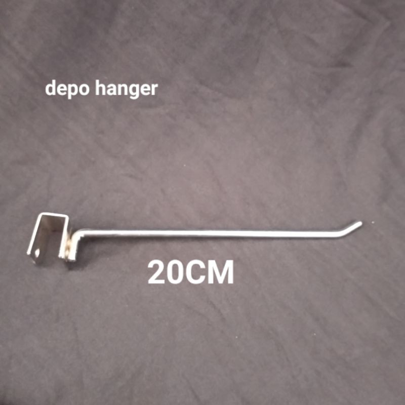 Cantelan Pipa Kotak / Singel Hook 20cm