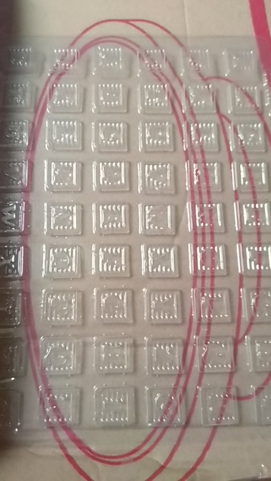 Cetakan Coklat Huruf Box Line Ctm 291