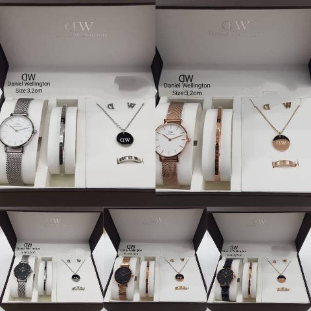 Jam Tangan DW paket / Jam Tangan wanita Rantai