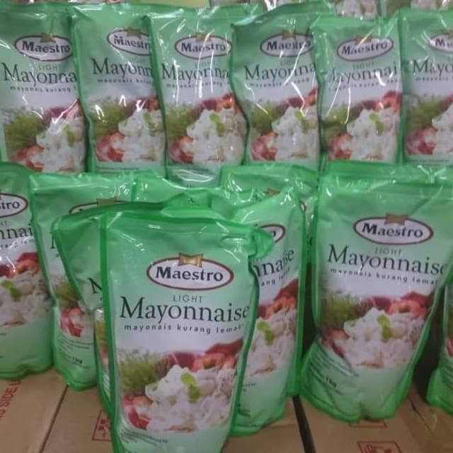 

Maestro Mayonaise Light 1kg | Salad Dressing