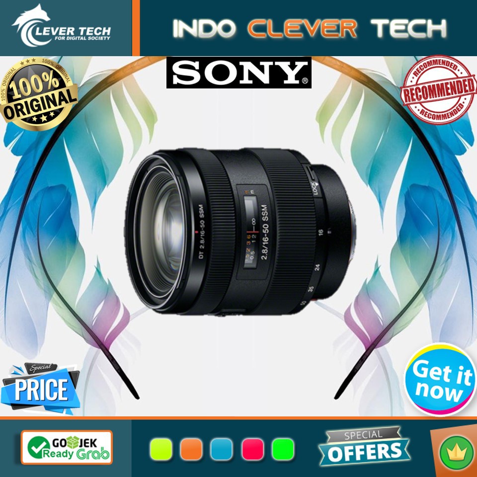 Sony DT Lens 16-50mm f2.8 SSM A-Mount White Box