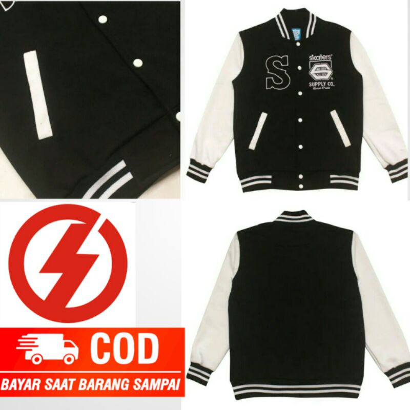 Jaket Baseball Original Skaters l  Jaket Versity l Jacket Original l Jacket Pria