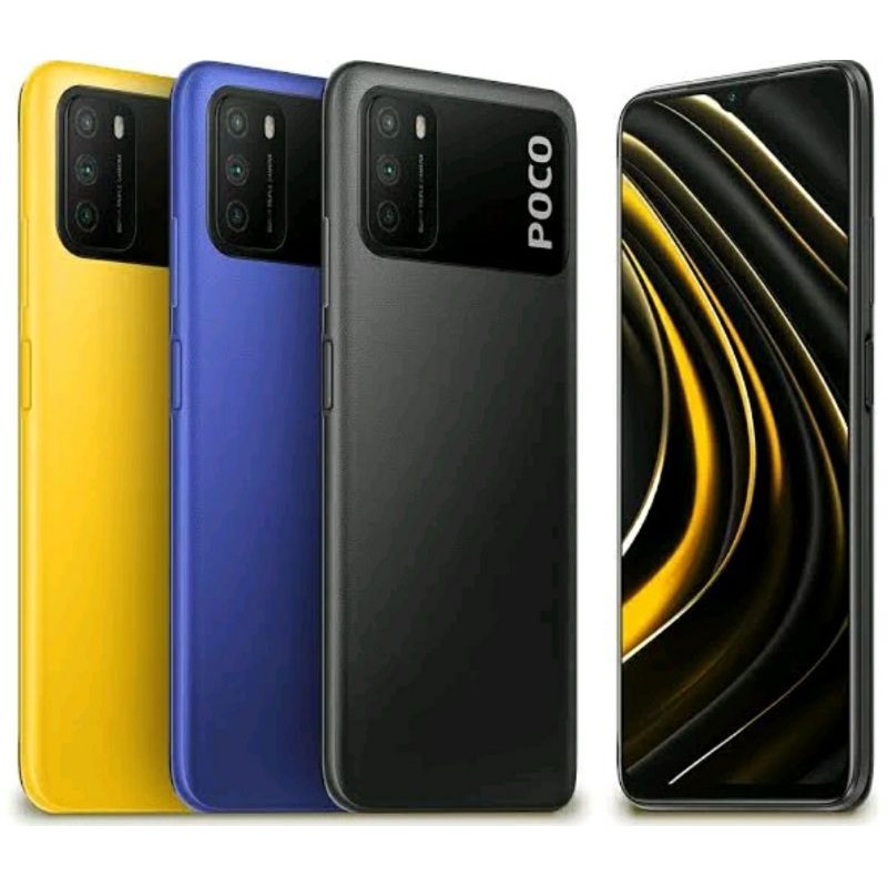 Poco M3 4-64 Gb RAM 4GB ROM 64GB Xiaomi Pocophone Garansi Resmi