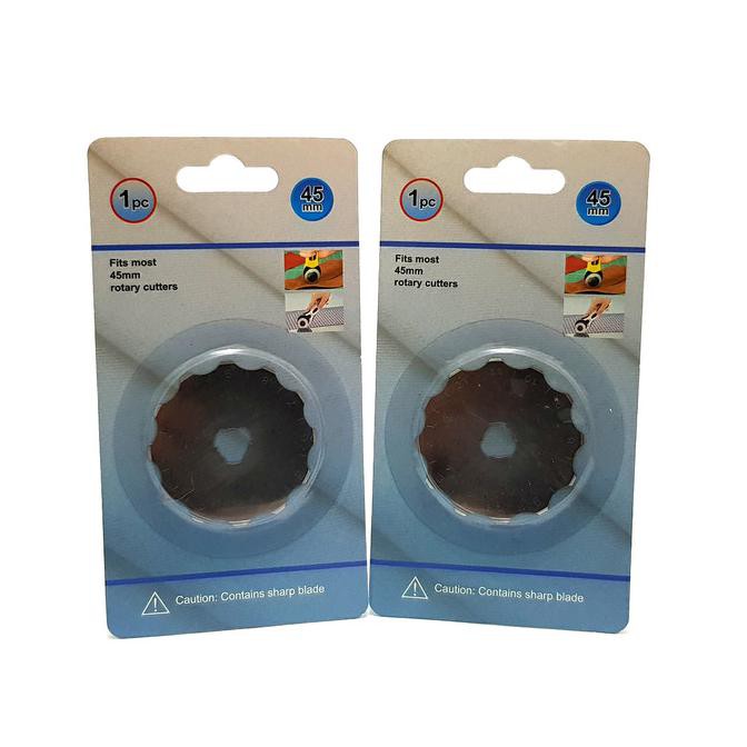 

✨BISA COD✨ Wide Skip Blade untuk Rotary Cutter 45mm