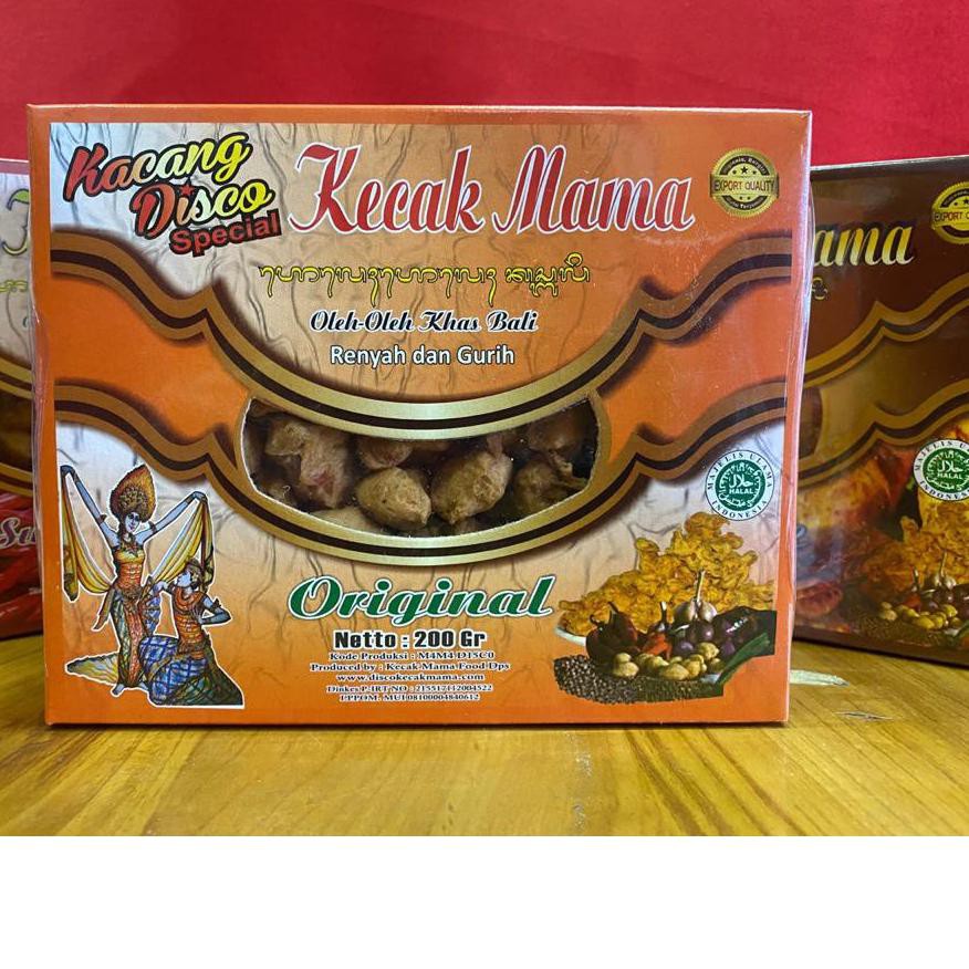 

☄️NEW✨ Kacang Disco Kecak Mama Asli Oleh Oleh Khas Bali 200gr