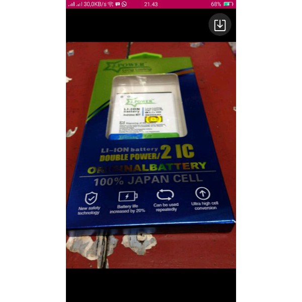 DIJUAL Baterai Modem Smartfren Andromax M3y Atau M3z Atau M3S 3600Mah j power batre battery Jpower