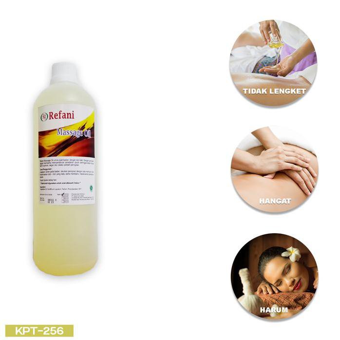 REFANI MASSAGE OIL 1 KG minyak pijat urut refleksi tubuh KPT-256 hemat