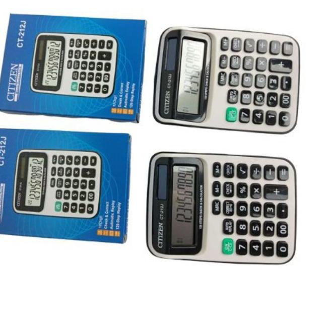 

Cuci Gudang|SQ11|KALKULATOR CITIZEN CT 212J / KALKULATOR 12 DIGIT / KALKULATOR MINI / KALKULATOR POCKET