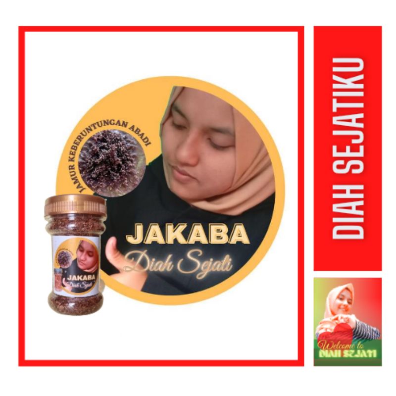 JAKABA BIANG - Jamur JAKABA Kering Kemasan 150ml