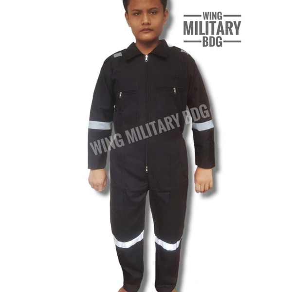 Wearpack Katelpak Skotlet Coverall Seragam Bengkel Baju Kerja Bahan Exclusive twill