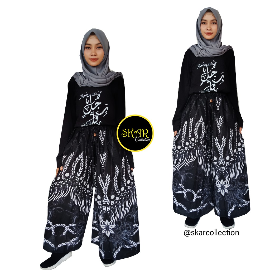  CELANA  KULOT  BATIK  PEKALONGAN Shopee  Indonesia