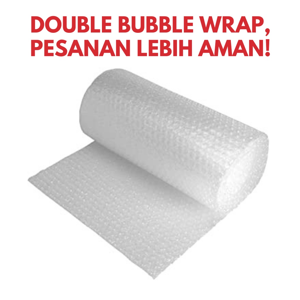 

EXTRA PACKING BUBBLE WRAP LEBIH AMAN
