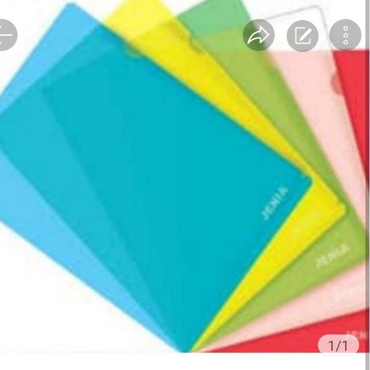

Serba Mutu Map L RR Folio Bening (12pcs)