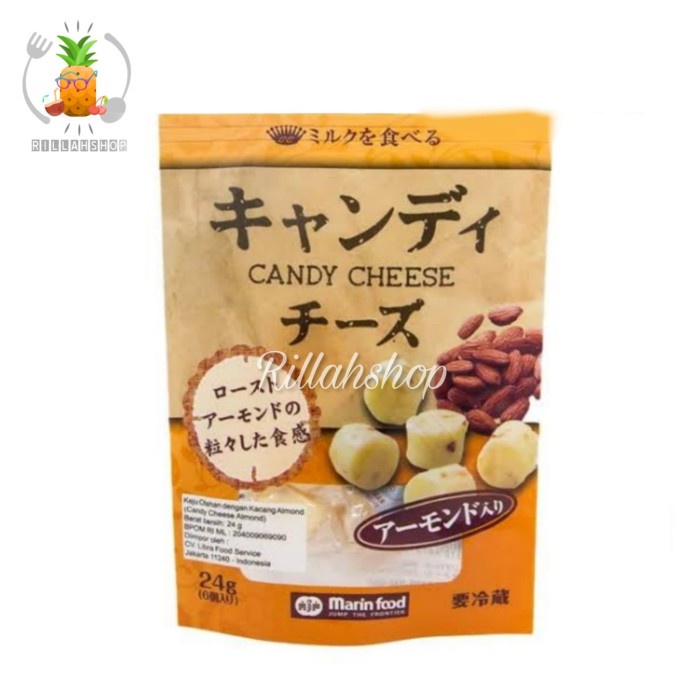 

Marin Food Permen Keju Candy Cheese Almond 34g