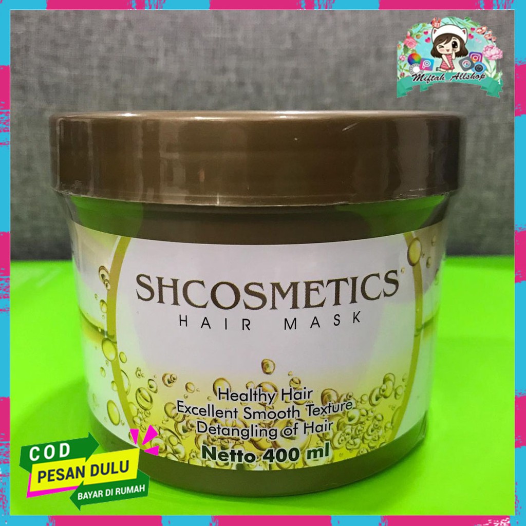 [Bisa COD] SH COSMETICS HAIR MASK - MASKER RAMBUT SH COSMETICS - SHCOSMETICS