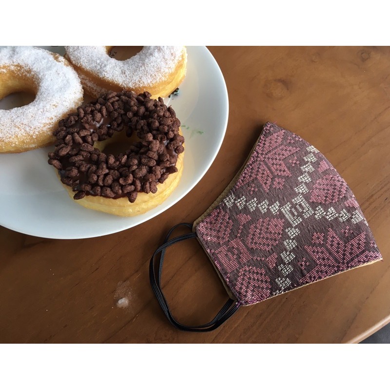 Masker Tenun Jayanagara Ethnic Craft