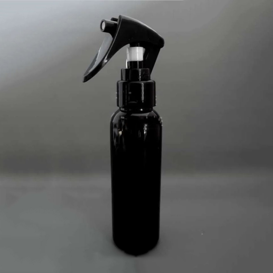 BABEE - BOTOL 100ML HITAM TUTUP SPRAY TRIGGER BURUNG N24 / BOTOL SPRAY TRIGGER 100ML HITAM