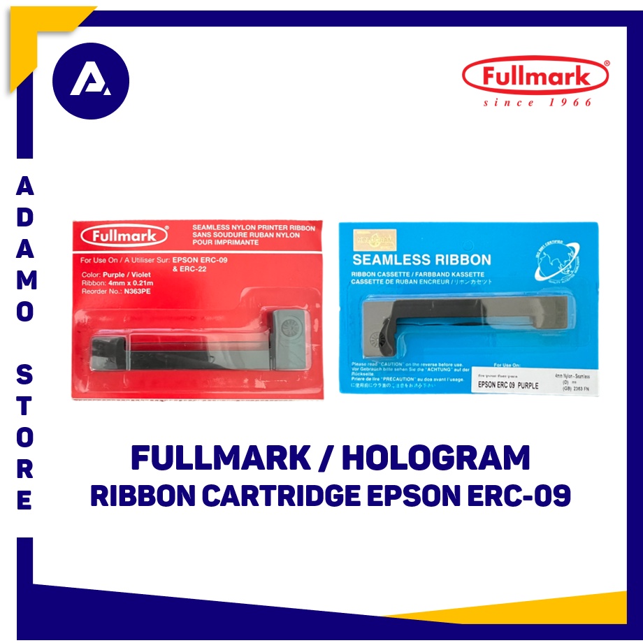 Ribbon Cartridge / Pita Printer Fullmark Epson ERC-09 ERC-22 Purple