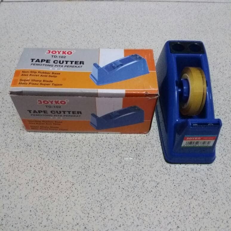 

Tape Cutter 1/2" Kecil Joyko TD-102 / Tape Dispenser Isolasi Kecil