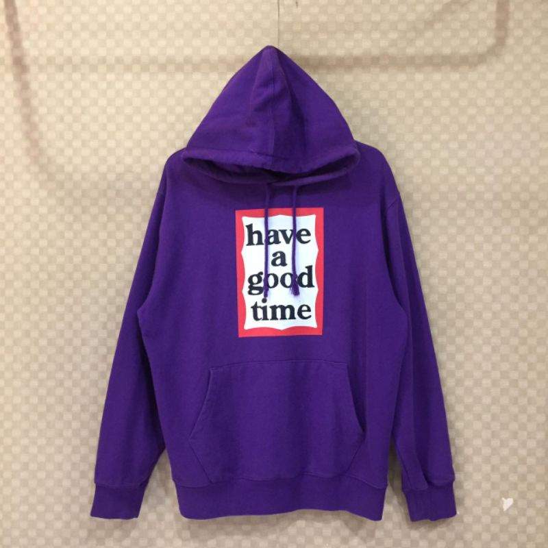 Hoodie Have A Good Time Purple