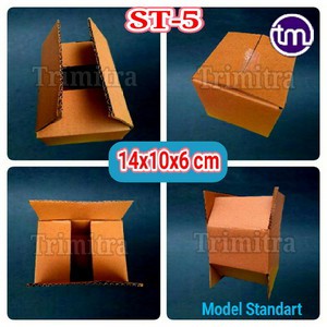

KOTAK KARDUS ST-5 COKLAT POLOS DUS BOX PACKING UNTUK HP SOUVENIR KADO