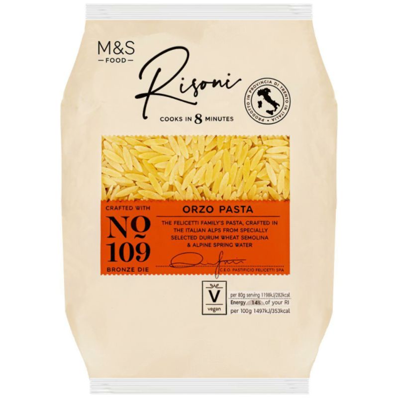 

MARKS & SPENCER M&S FOOD Risoni Orzo Pasta 500g