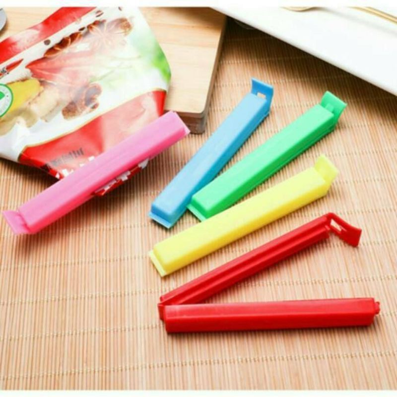 Jepitan Makanan Jepit Snack Plastik Kemasan JEPITAN PLASTIK KLIP / JEPIT KEMASAN / JEPIT BUNGKUSAN