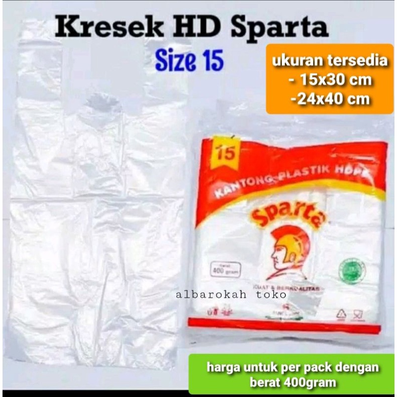 Kantong plastik bening HDPE ukuran 15 / tas plastik bening kecil 15x30cm / kantong kresek bening ukuran kecil