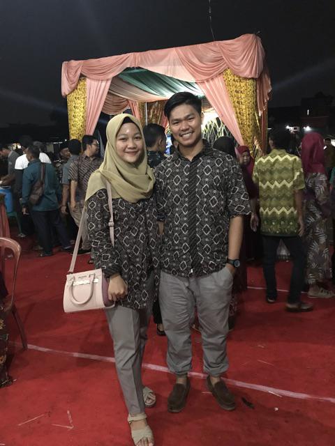 Batik Couple_maora Sania Ruffle Batik Couple Ori Ndoro Jowi Dnt Garansi Termurah