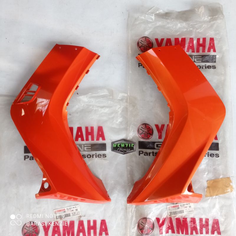 Legshield Sayap Luar Jupiter MX Old Lama Orange VOM Original YGP 1S7-F8311-00-P2 1S7-F8312-00-P2
