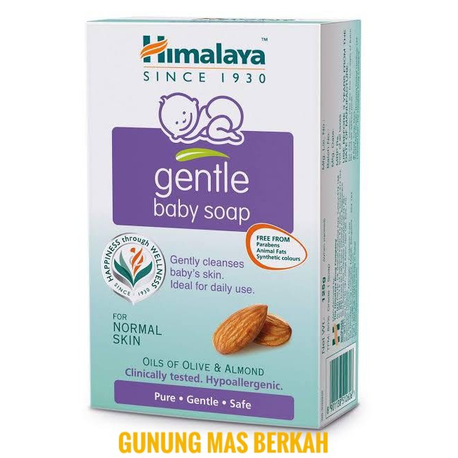 Himalaya Gentle Baby Soap - Sabun Bayi