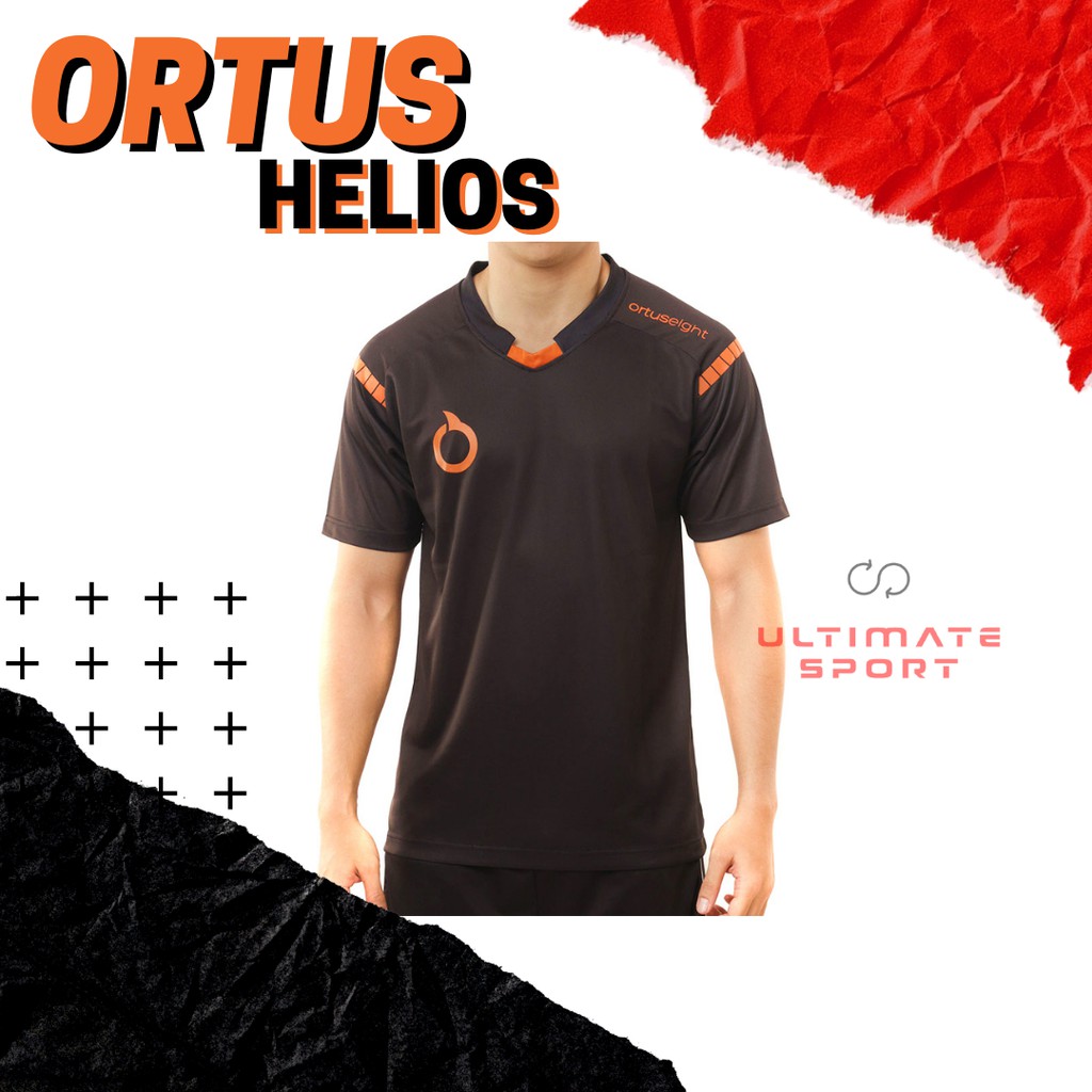 Baju Futsal Ortuseight Helios Jersey -Hitam-