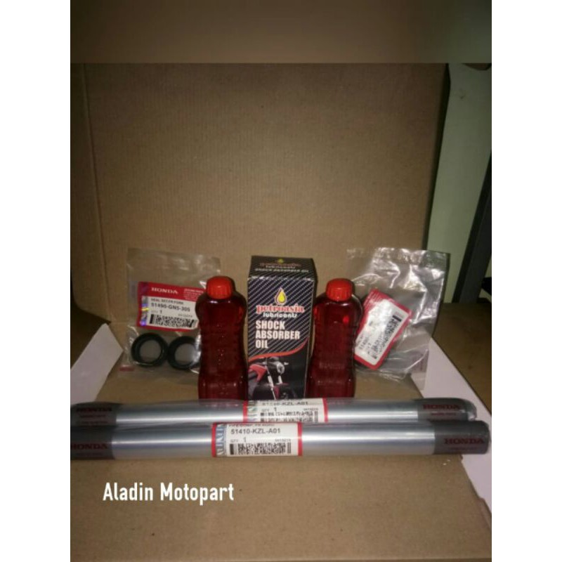Paket as shock depan seal set oil shock beat fi scoopy fi spacy fi vario 125 fi vario 110 fi paketan