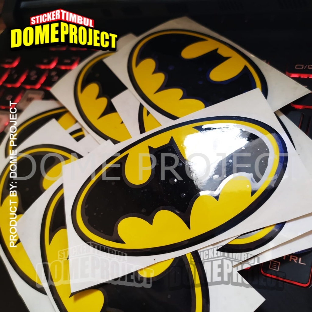 STIKER MOTOR KEREN STIKER MOBIL BATMAN STIKER CUTTING SATUAN KUALITAS AKSESORIS SEPEDA MOTOR