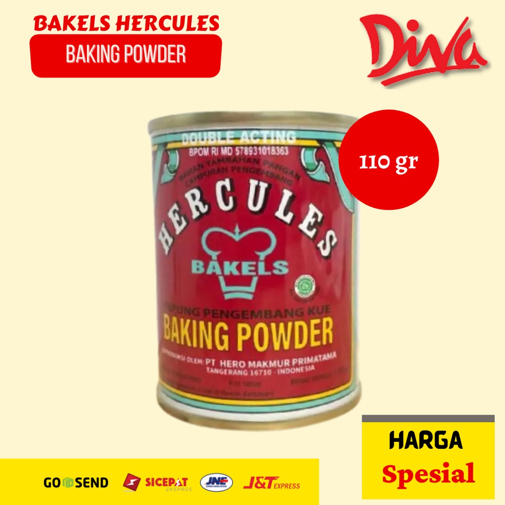 

Hercules Baking Powder Double Acting (110 gr)