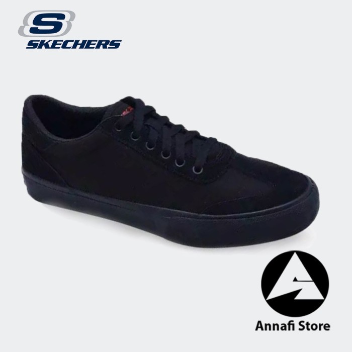 JUAL SEPATU SNEAKERS PRIA SKECHERS SC SINFIST 237039-BBK - BLACK