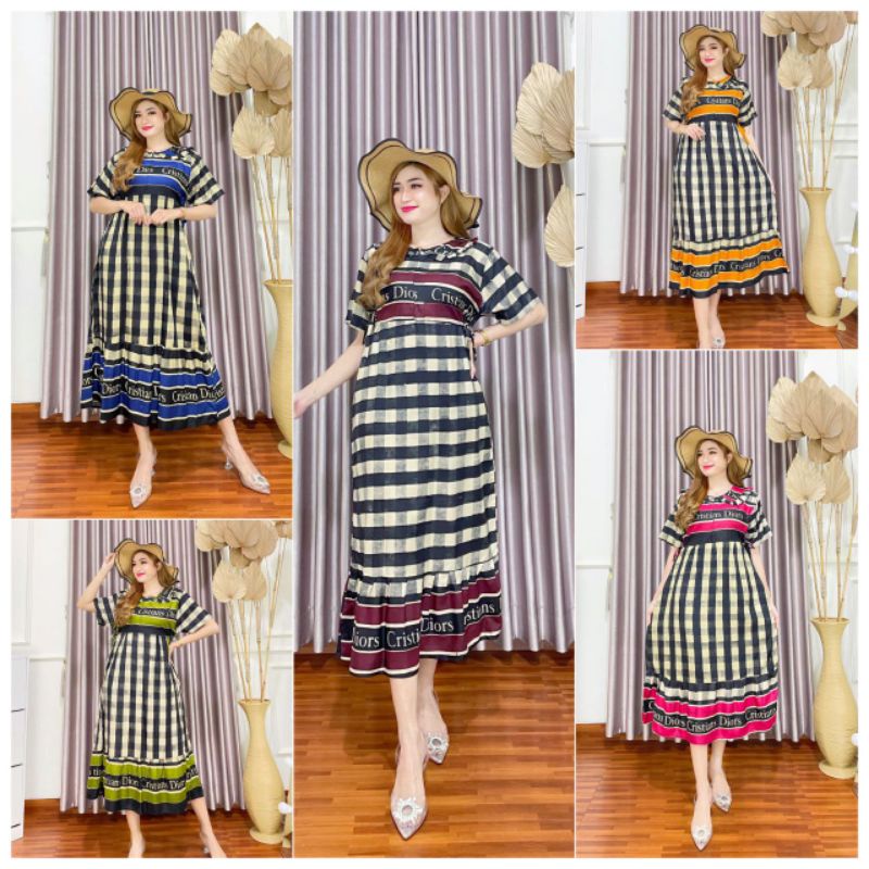 daster viral Cristian dior super premium quwality/daster kekinian/daster Cibi bren