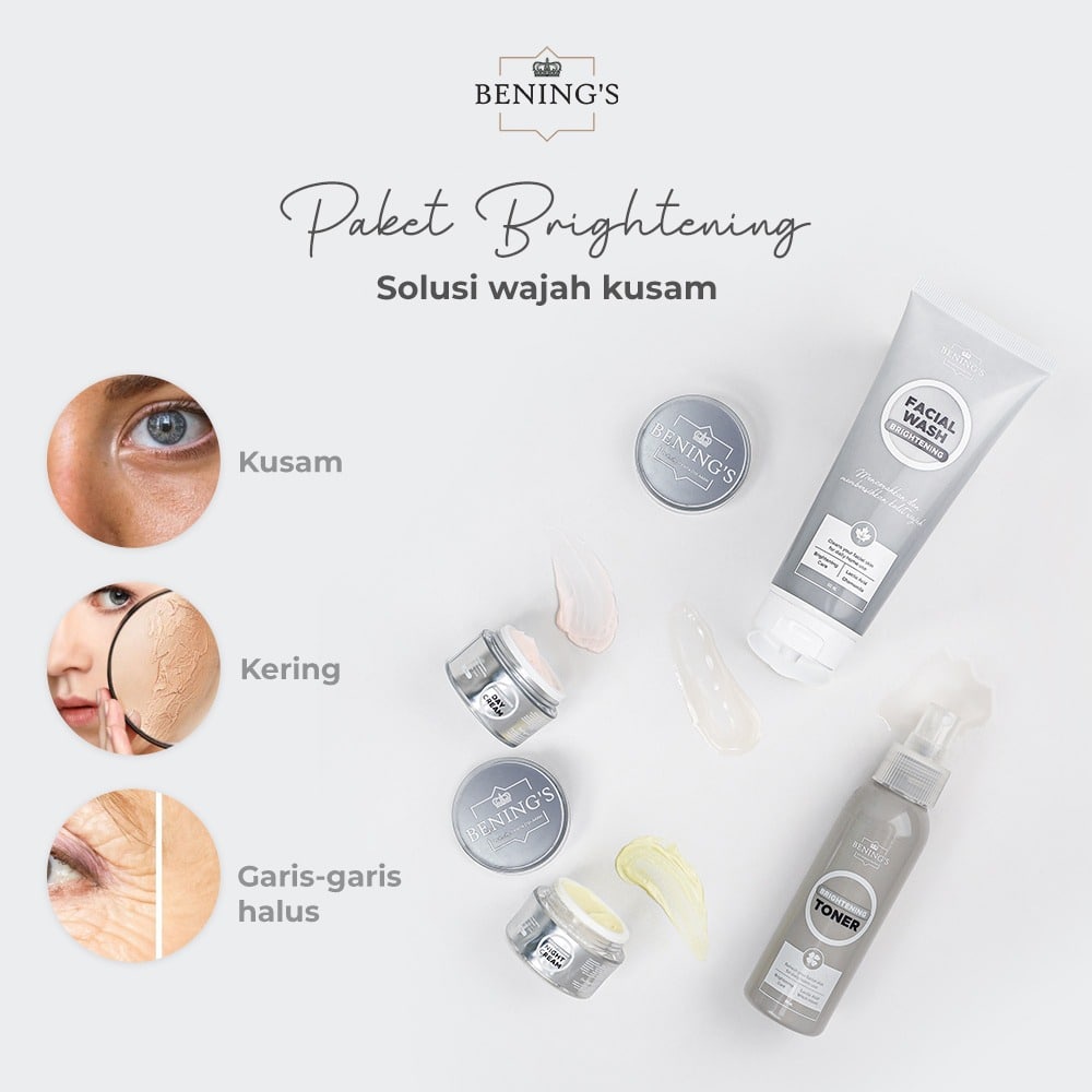 Bening's Skincare PAKET BRIGHTENING By dr. Oky Pratama