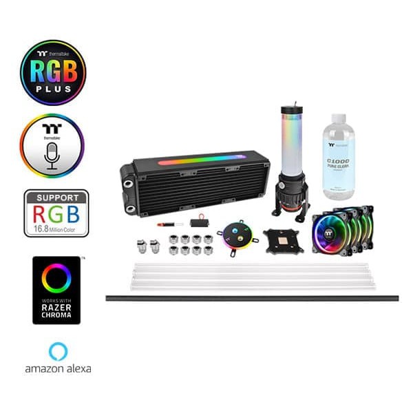 Thermaltake Pacific M360 Plus D5 Hard Tube Water Cooling Kit